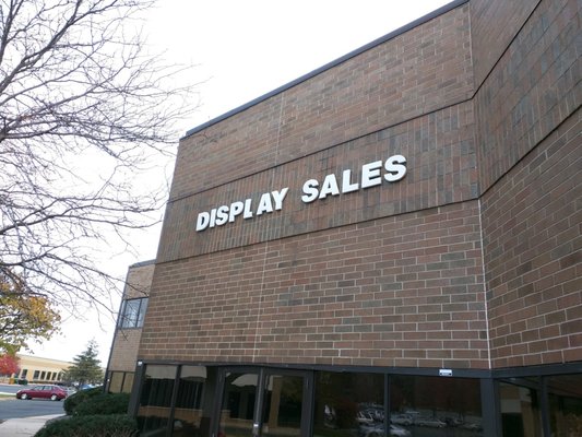 Display Sales' exterior.