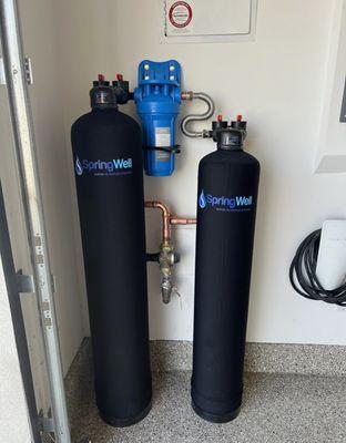 Whole House Water Filtration System Installation