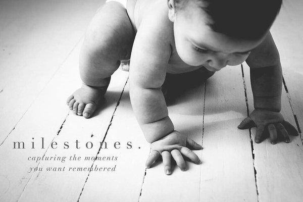 Milestones mean something different to every family. We help capture what milestones are important to you!