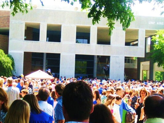 Outside UNF Arena