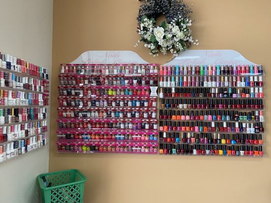 Nail polish station