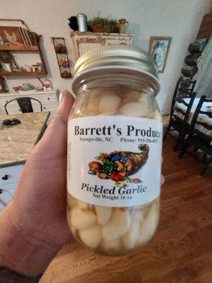 The best pickled garlic!