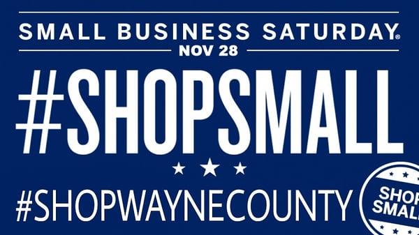 Economic support! #shopsmall #shopwaynecounty