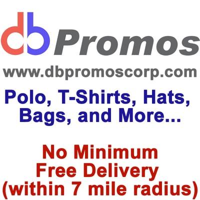 DB Promos and Embroidery