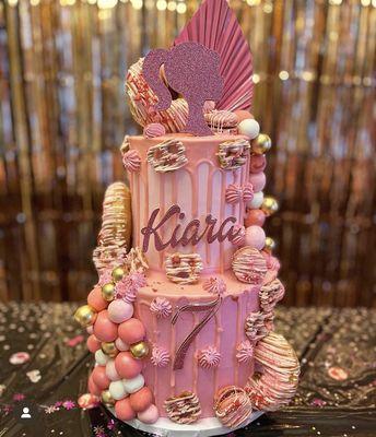 Barbie Birthday Cake