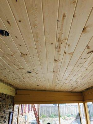 Wood ceilings