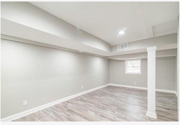 Finished basement in Decatur