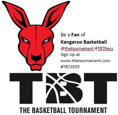 Kangaroo Basketball in The Basketball Tournament TBT2019.  Sign up as our Fan today.