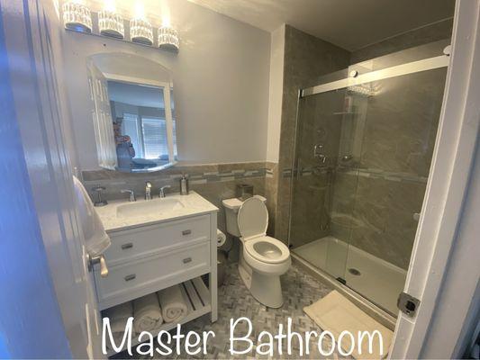 Master bathroom remodel