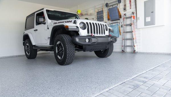 Fredericksburg, VA Garage floor epoxy