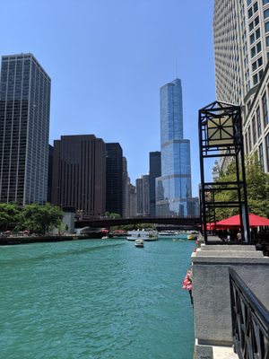 Walking around Chicago