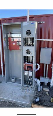 400amp 2 Meter Switchgear