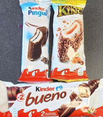 German Kinder candies