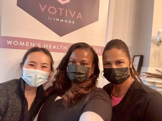 Who's ready for VOTIVA?  Non surgical vaginal rejuvenation, pelvic floor restoration and incontinence resolver!