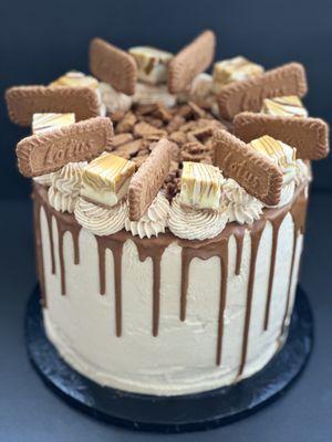 Biscoff Cookie Butter Cake