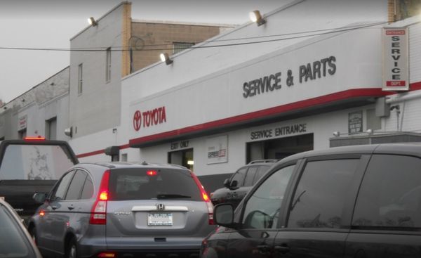 Our service department is conveniently located at 6401 6th Avenue, in Brooklyn, NY.  The entrance is located on 64th Street.