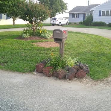 This large, circular driveway so pleased this customer that we've been asked to create another for their new addition!