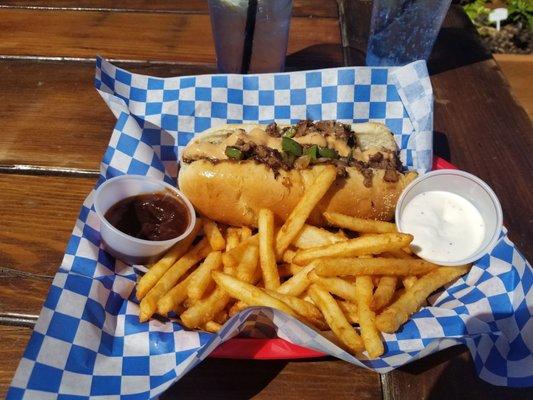 Excellent Philly Cheesesteak