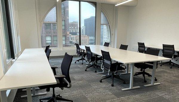 We offer private offices to accommodate teams of up to 20 associates