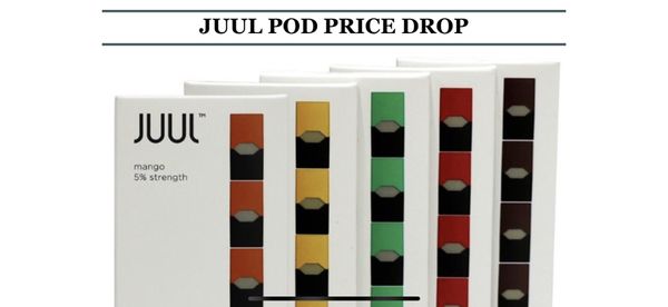 Price drop on Juul and Suorin products at Aura Vape Mineola.