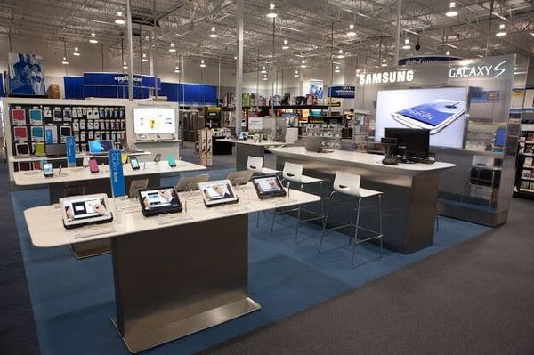 Samsung Store inside of Best Buy!!! Also with a Samsung Representative to answer any Samsung Question you may have!!!!