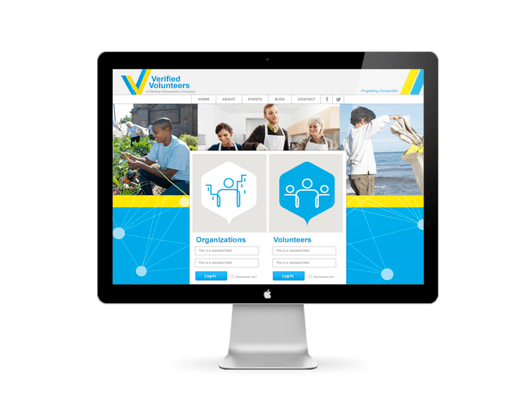 Full Branding Project for Verified Volunteers- Logo, identity materials, website deisgn