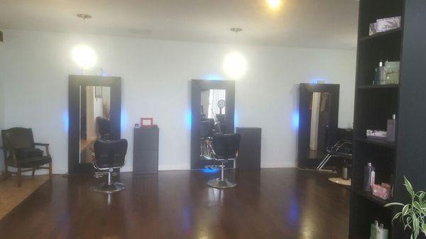 Styling area that where the slayage happens! We treat and transform clients here.