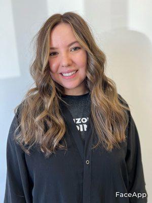 Low maintenance balayage