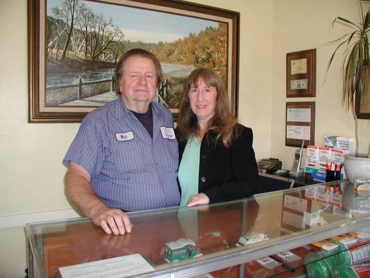 Owner's Walt & Sue Hussey