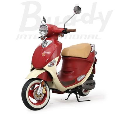 Genuine Scooter Company Buddy - Pamplona. Quick, nimble, and cute!