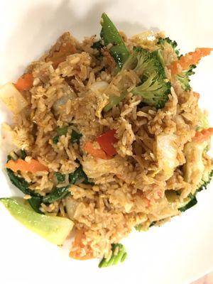 Vegetable fried rice