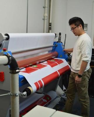 Jay Printing Outdoor Banners in our Large Format Division