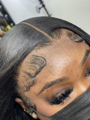 That lace is very much giving scalp