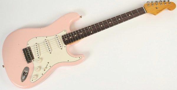 Meet my guitar. Her name is Samantha. She's pink and pretty and plays like a dream