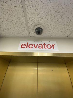 Gold Schindler HT 330A elevator, CVS Pharmacy Peachtree Center