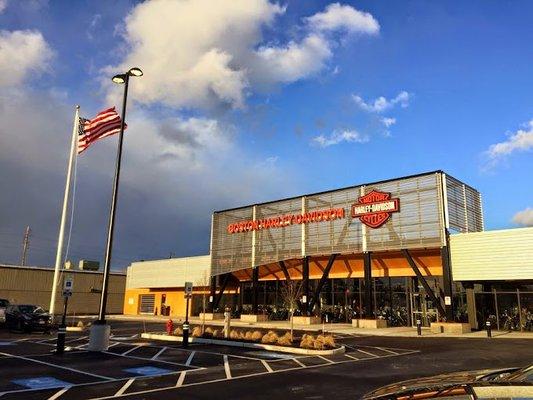 EagleRider Boston - located inside Boston H-D facility!