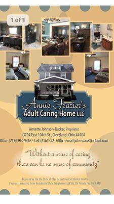 ANNIE FRAZIER'S ADULT CARING