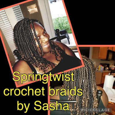 Crochet braids. Not individual crochet. Hair is not included. $65