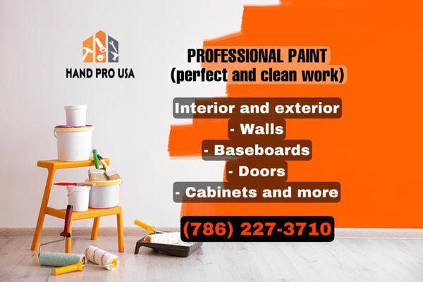 Excellent painter in Miami at the best price!