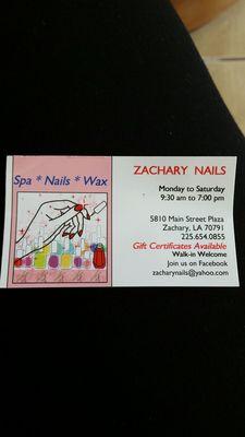 Their business card