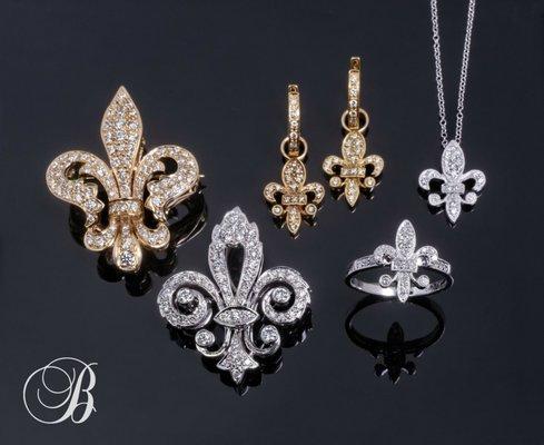 Diamond Fleur-de-Lis collection