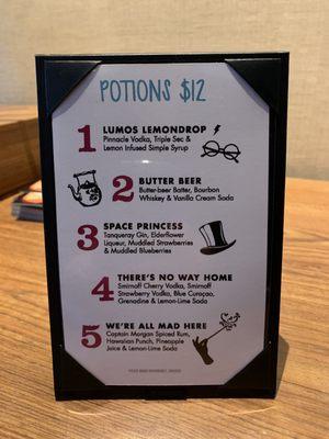 Potions for sale!