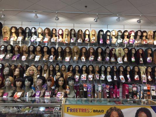 All the lace front wigs