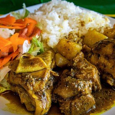 Curry chicken