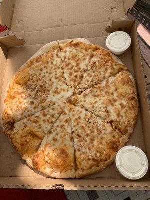 Large Buffalo Chicken Pizza