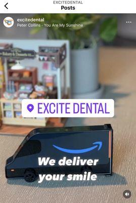 We deliver your Smile!