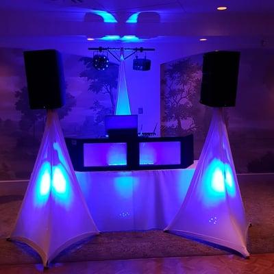 Our Neat & Professional DJ Setup.