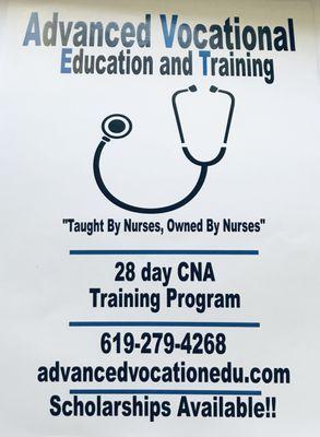 CNA TRAINING AT ITS BEST! VERY AFFORDABLE!