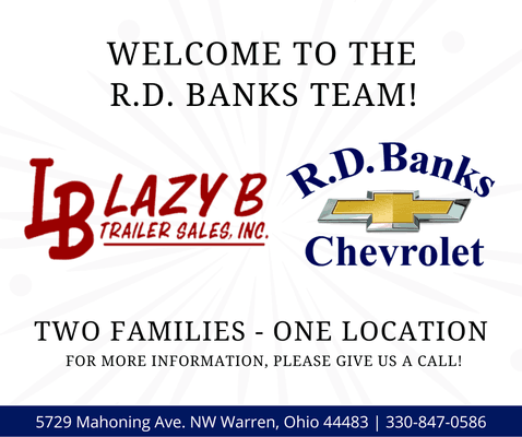 Our mission: Longtime friendships in one location to
carry on both family legacies! Dallas & Joe Westbrook
will be working alongside us!