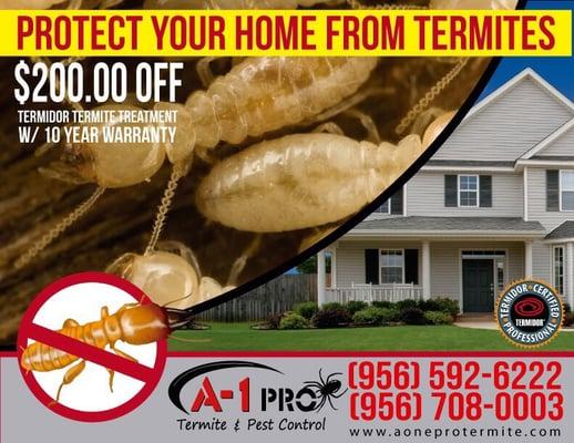 Free termite inspections!